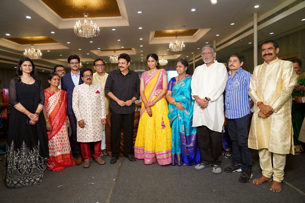 మ్యూజిక్ డైరెక్టర్ వీణాపాణి కుమార్తెకు సినీ ప్రముఖుల ఆశీస్సులు