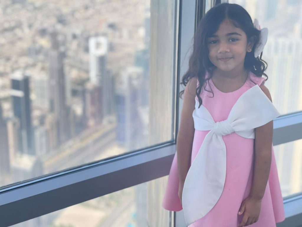 Allu Arhas Bday Party At Burj Khalifa