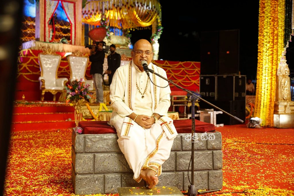 Garikipati Narasimha Rao at Koti Deepotsavam 2021 day7