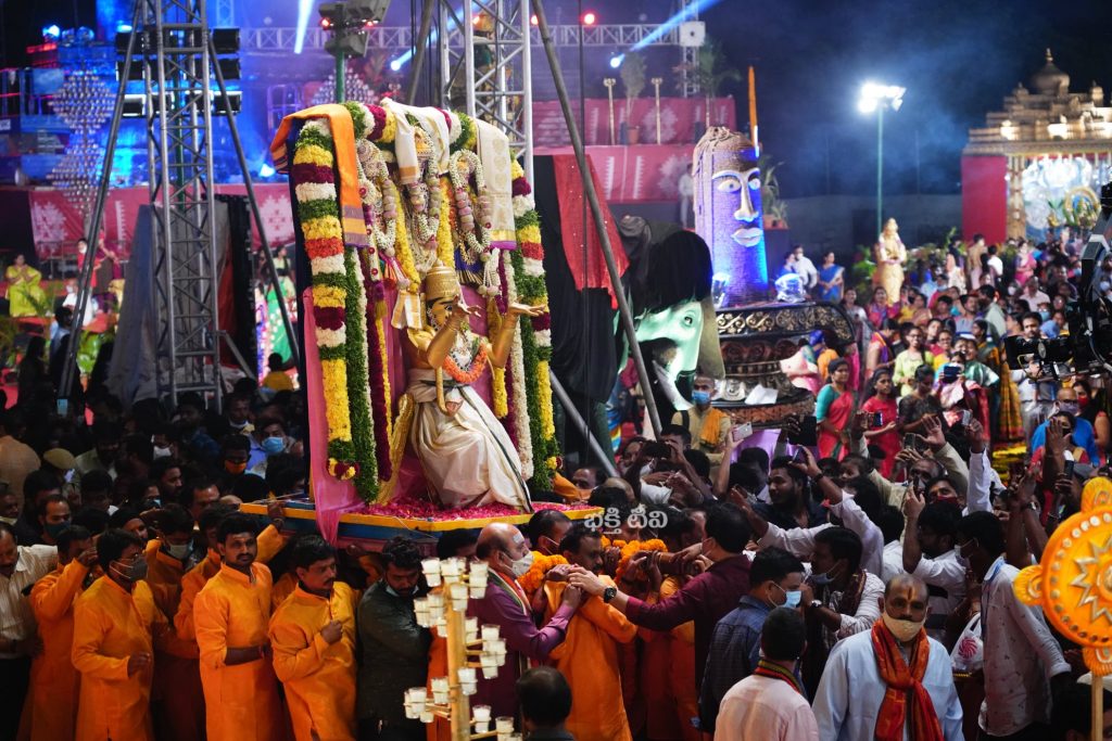 Garuda Vahana Seva at Koti Deepotsavam 2021 day7