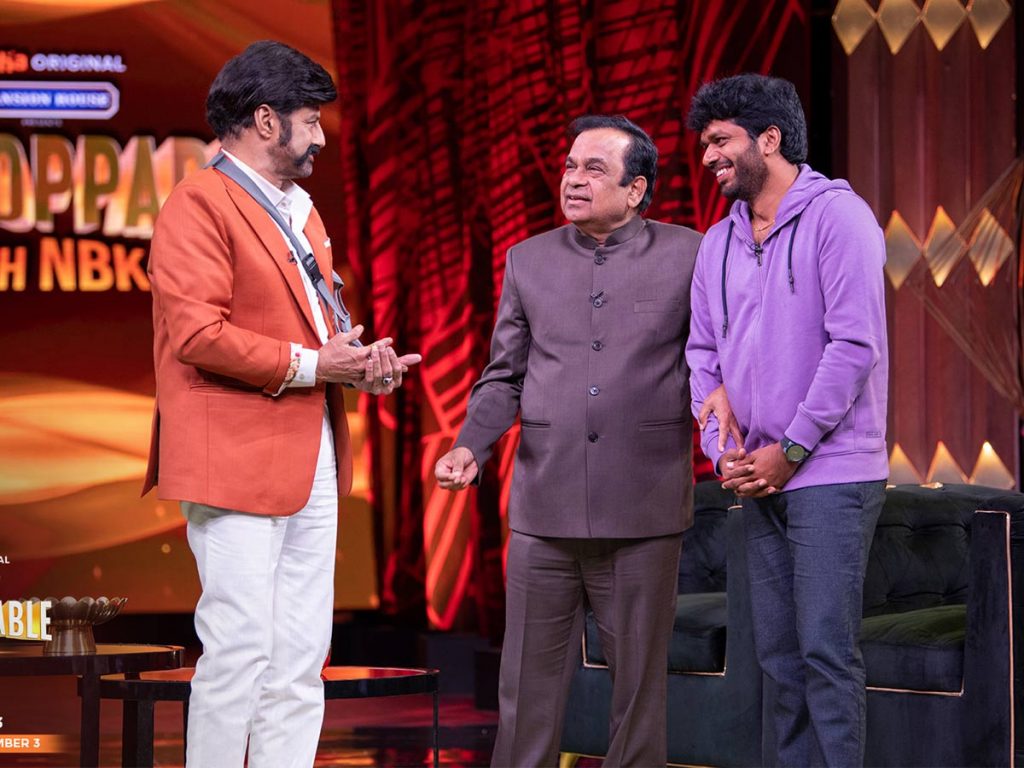 Brahmanandam And Anil Ravipudi On Unstoppable With Nbk Show