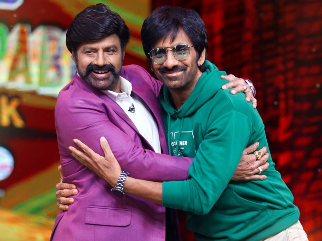 Raviteja As A Guest On Nbks Unstoppable Show
