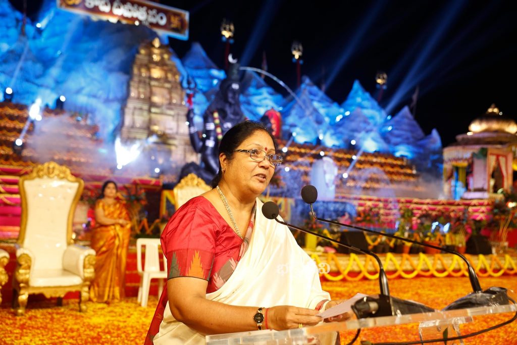 Telangana Justice G Sridevi at Koti Deepotsavam 2021 day7