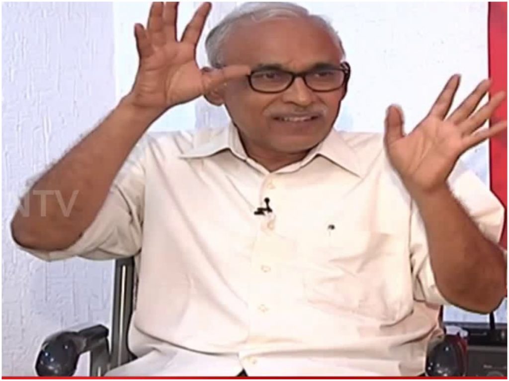 Cpm Leader Bv Raghavulu Ntv Exclusive Interview
