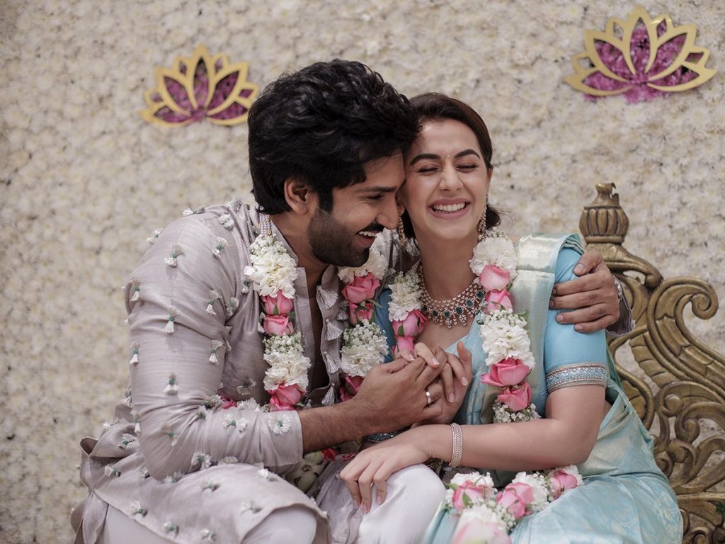 Aadhi Pinisetty And Nikki Galrani Got Engaged
