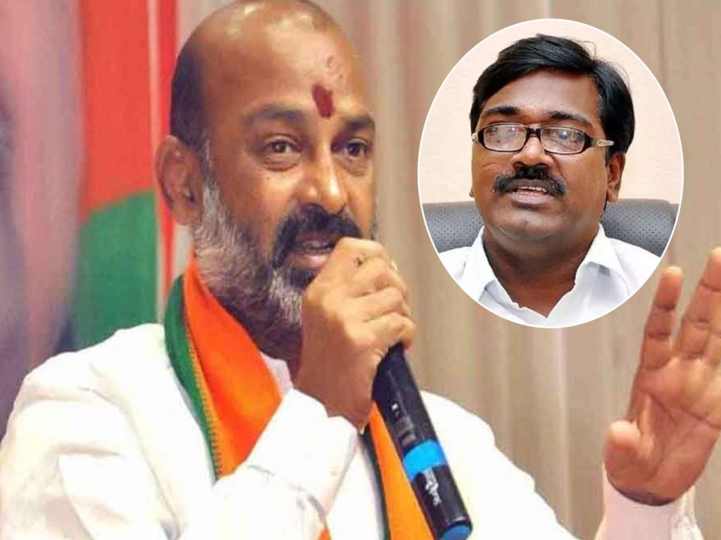 Bandi Sanjay Fires On Minister Puvvada Ajay Over Khammam Incident