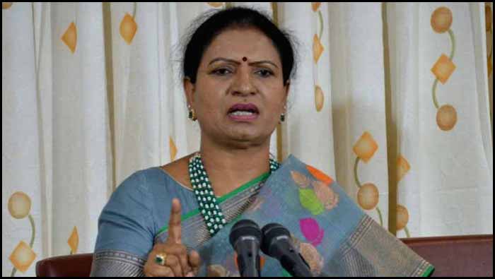 Dk Aruna Fires On Mla Bandla Krishnamohan Reddy