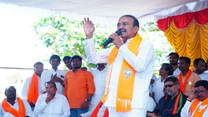 Etela Rajender Election Campaign At Mancherial