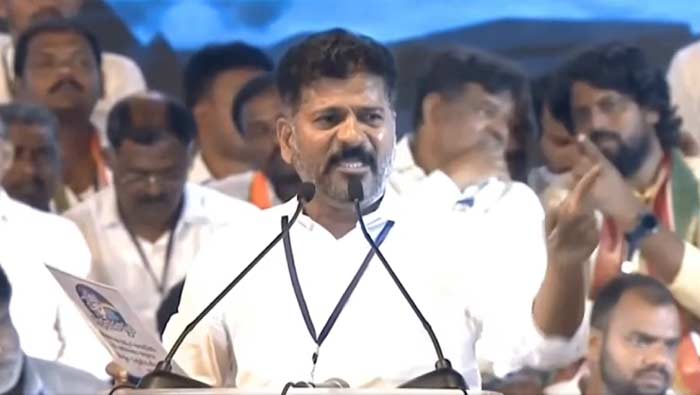 Revanth Reddy Fires Cm Kcr