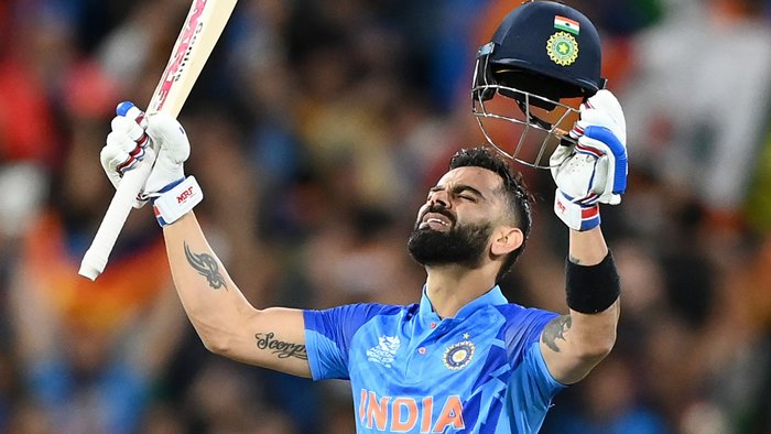 Virat Kohli Hits 50th Odi Century Breaks Sachin Tendulkar World Record