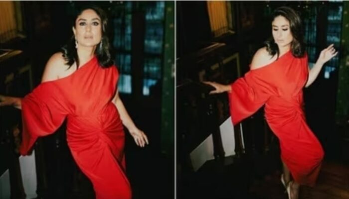 Kareena Kapoor Kareena Kapoor In Hot Look In Red Dress Mind Blowing Stills
