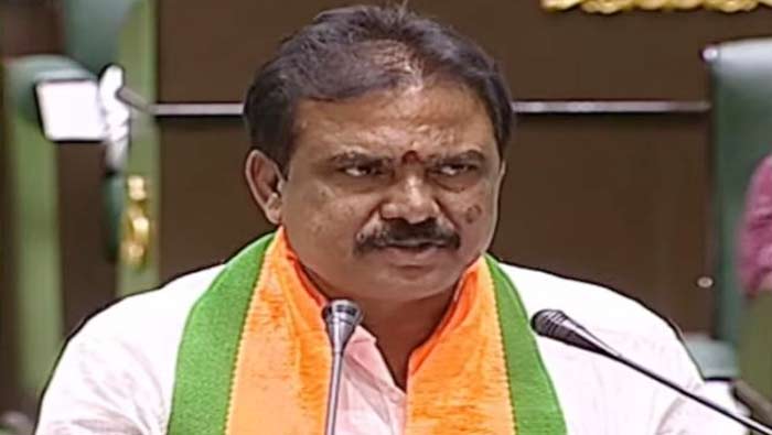 Bjp Mla Payal Shankar Comments On Congress Government Swetha Pathram