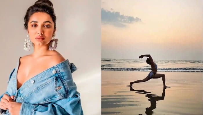 Tejaswi Madivada Teju Who Did Yoga In A Bikini The Beauty Is Sweating With That Pose