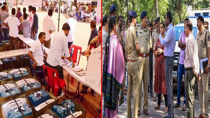 Tight Security Arrangements In Telangana Assembly Election Counting Centers