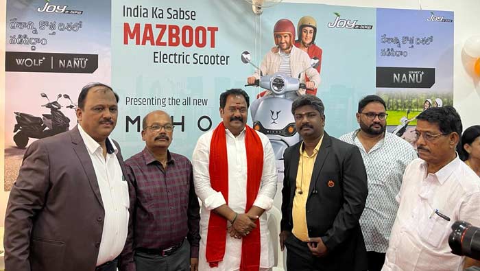 Kamareddy Mla Katipally Venkataramana Reddy Open First Joy E Bike Showroom In Secendrabad