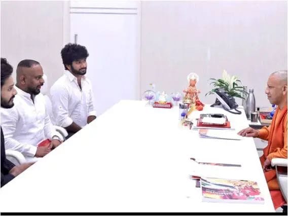 Hanuman Team Hanuman Team Met Cm Yogi Do You Know Why