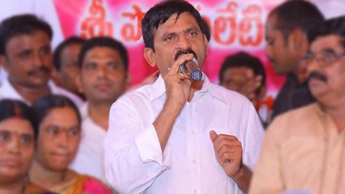 Ponguleti Srinivas Reddy Bheems Political Tour Pink Color Promise Housing Farm Loan Waiver