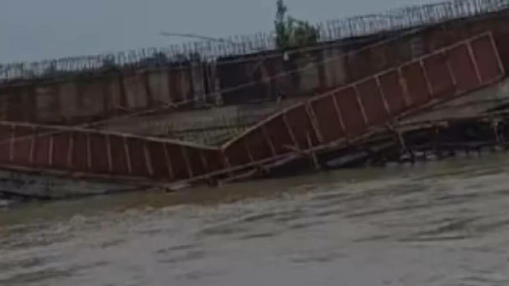 Bihar Madhubani Girder Of Under Construction Bridge Collapsed Fifth Incident In 10 Days