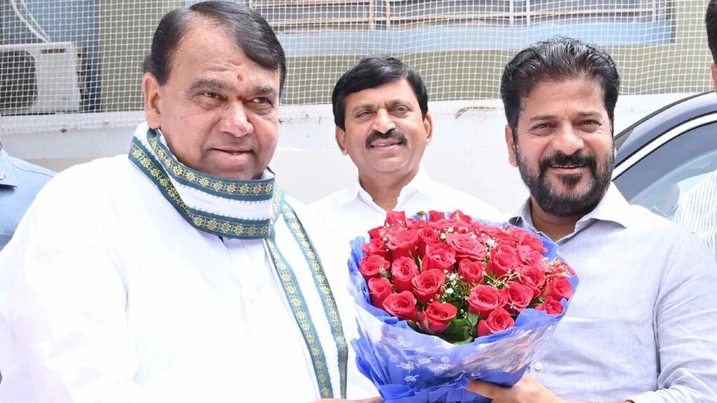 Cm Revanth Reddy Invited Pocharam Srinivas To The Congress Party