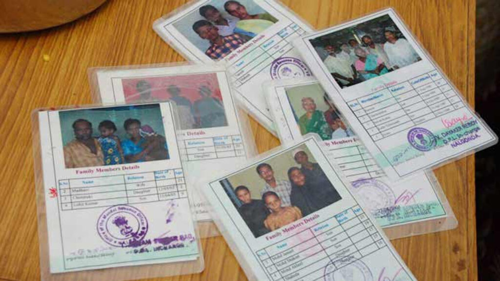 Ap Ration Cards Replace Family Card Zero Poverty Skill Development Plan
