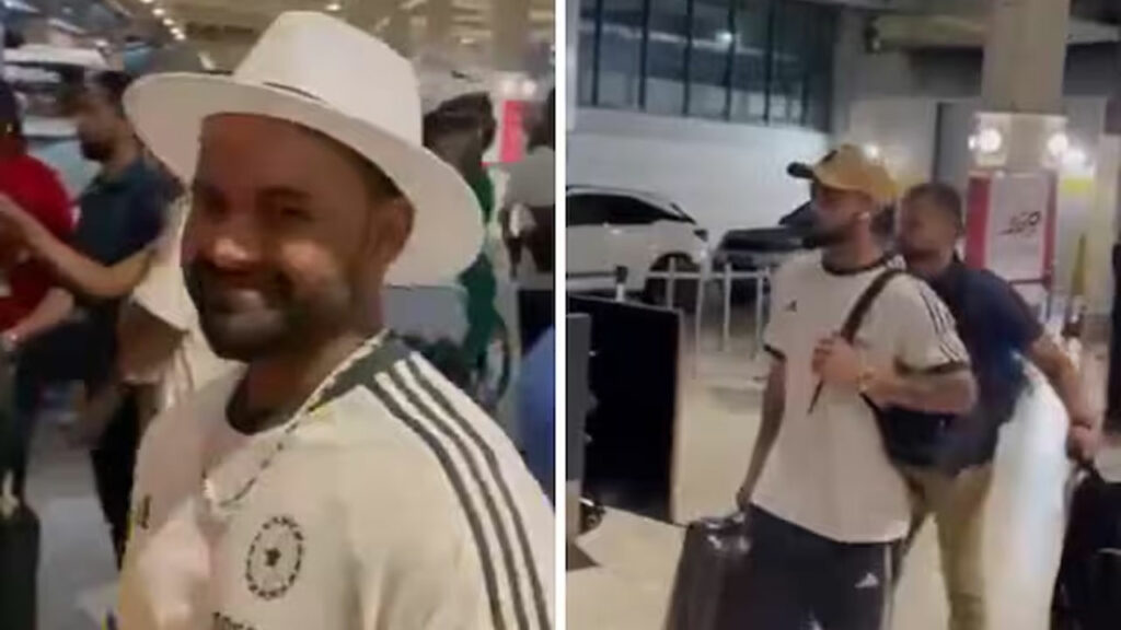 Team India Players Landed In Barbados