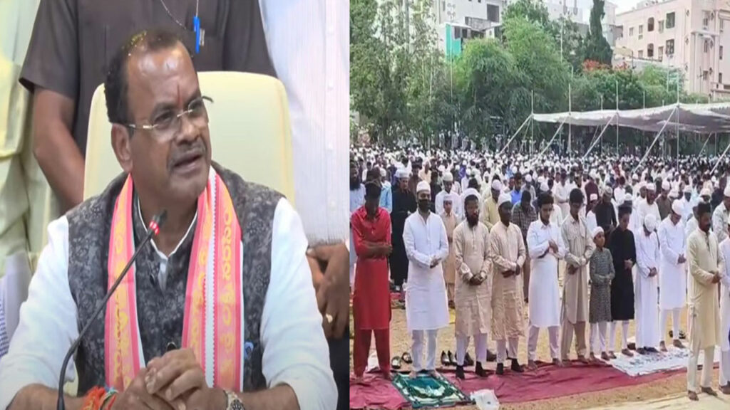 Minister Komatireddy Venkat Reddy Participated In Special Prayers Of Bakrid Festival