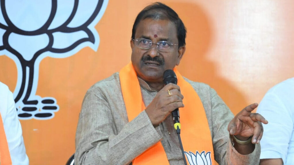 Bjp Leader Somu Veerraju Is Serious About Congress Party