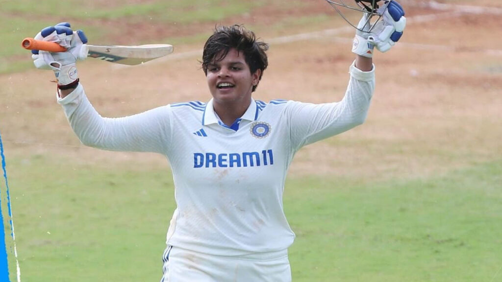 Indian Women Crickter Shafali Verma Fastest Double Century In Test Match
