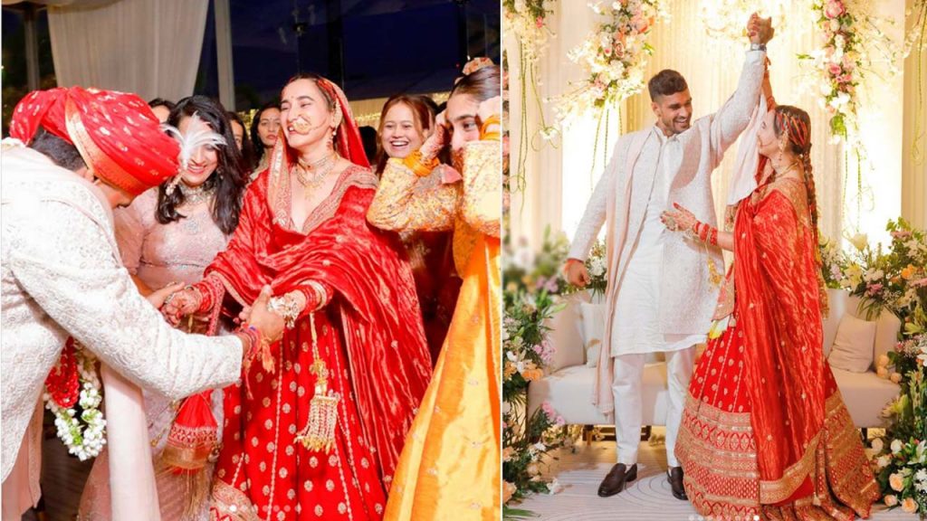 Cricketer Deepak Hooda Gets Married Shares Pics