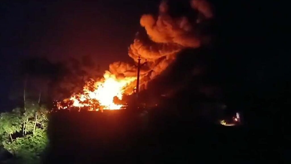 Fire At Yadadri Ojo Fertilizer Industry