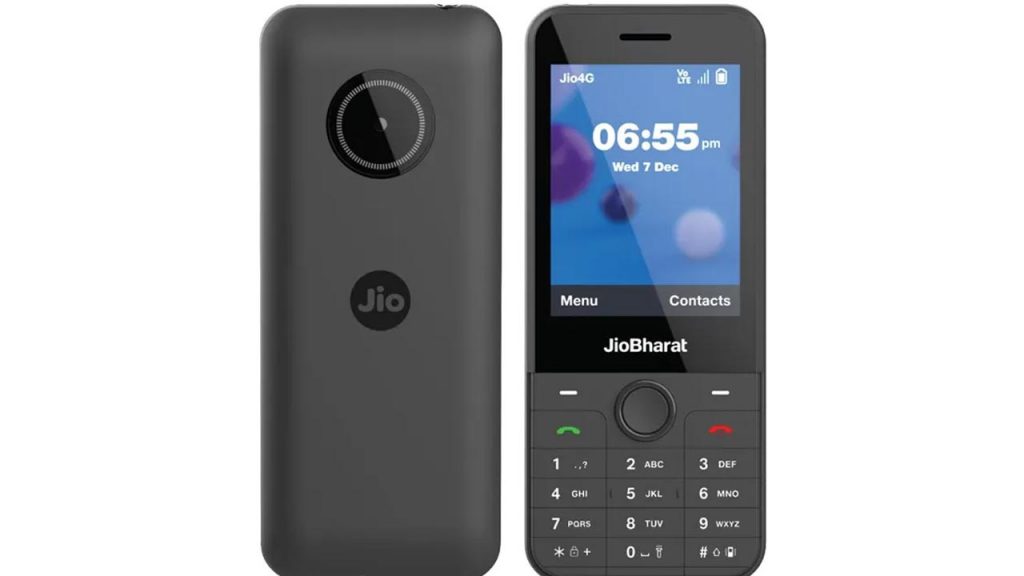 Jio Bharat J1 4g Phone Launched At Rs 1799 Will Give A Lot In Just Rs 123 Recharge