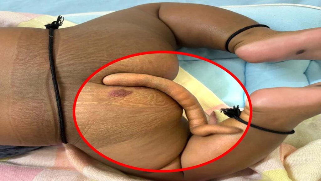 A Baby Boy Born With A Tail In Yadadri District