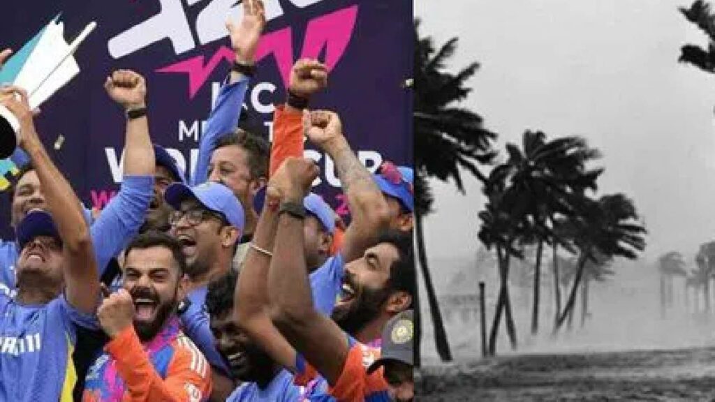 Team India Stuck In Barbados