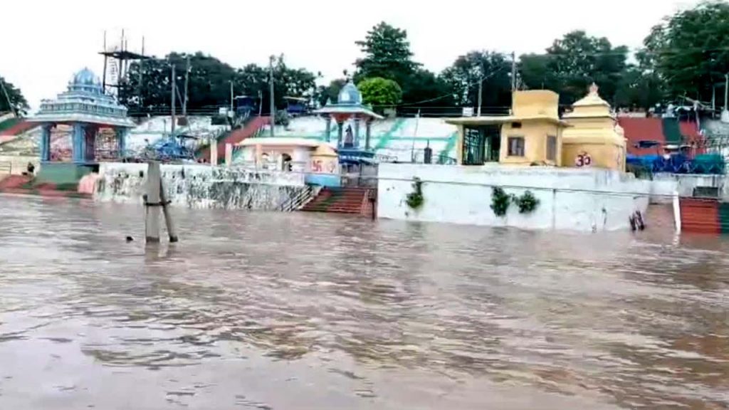 Third Hazard Warning At Bhadrachalam