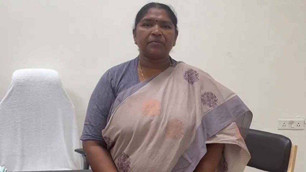 Minister Seethakka At Adilabad District