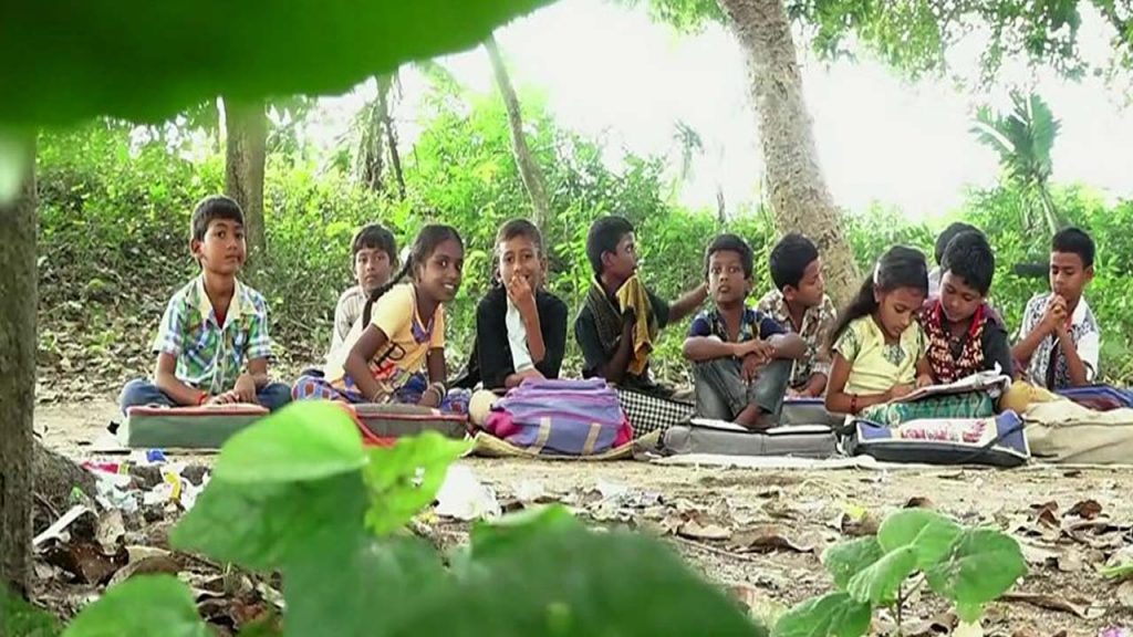 A Contractor Who Installed Locks For A Government School In Kamareddy