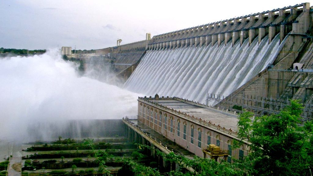 Nagarjuna Sagar Flood Alert 20 Gates Lifted As Heavy Inflow Continues