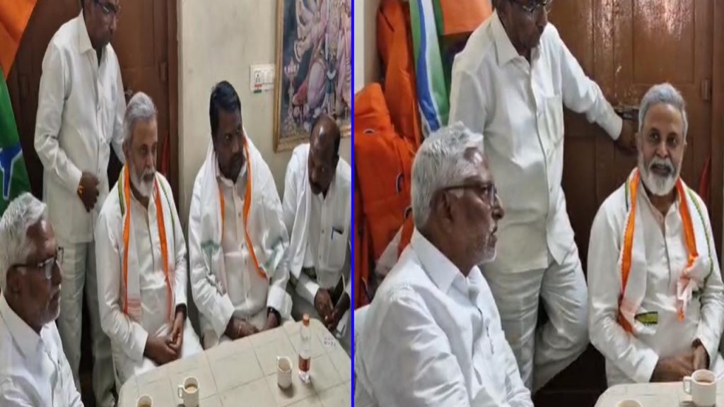 Congress Leader Madhu Yashki Meeting With Mlc Jeevan Reddy