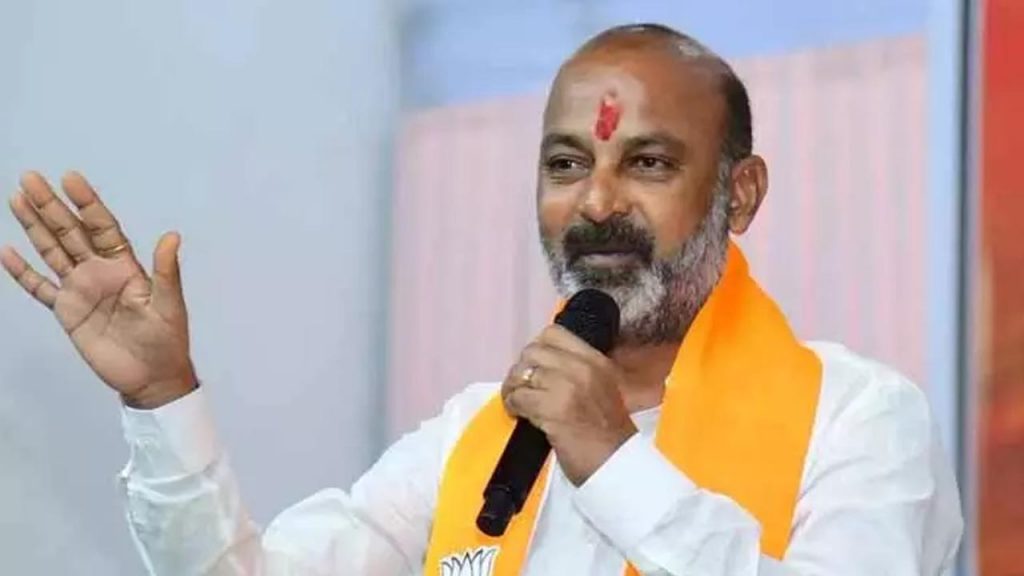 Bandi Sanjay Slams Congress Brs On Kaleshwaram Scam