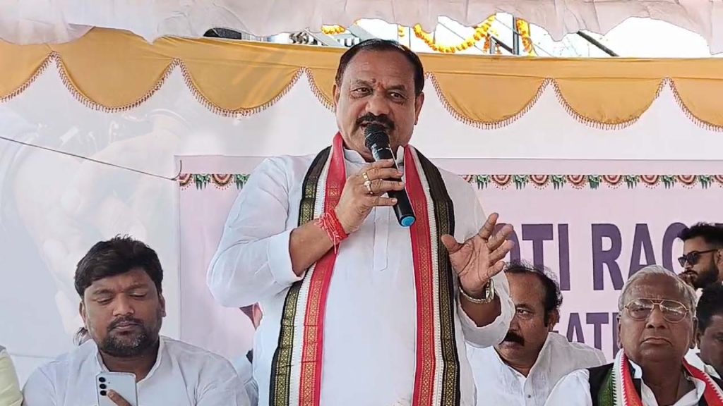 Tpcc Mahesh Goud Launches Welfare Schemes In Nandigama
