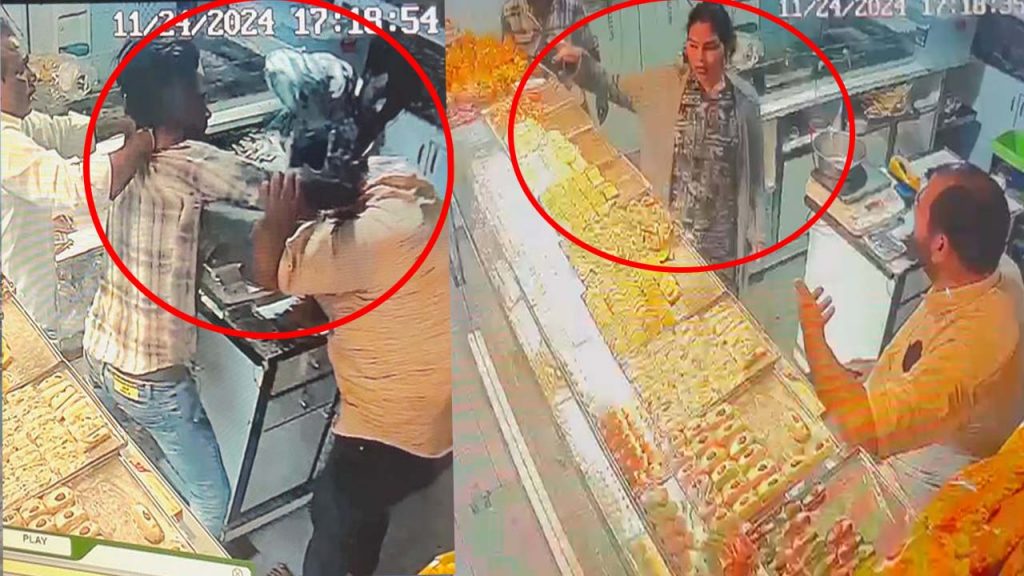 Customers Attack Owner Of A Sweet House In Jagtial