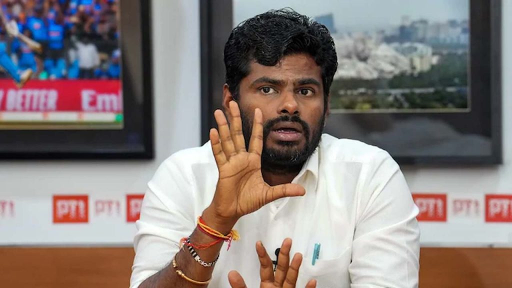 Annamalai Bjp Aiadmk Seat Sharing Row Tamil Nadu 2026