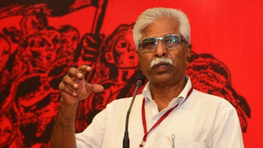 Cpm Leader V Srinivasa Rao Team Visited Onion Farmers At Kurnool Market Yard