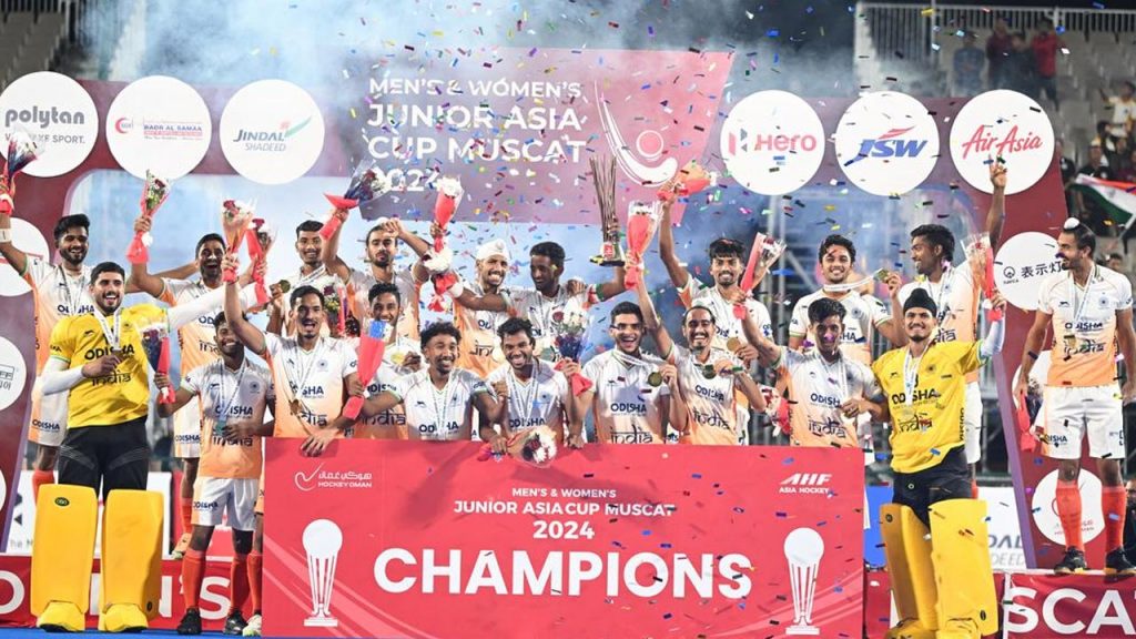 India Defends Junior Asia Cup Hockey Title Beats Pakistan 5 3 In Thrilling Final