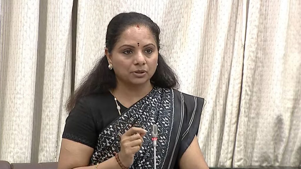 Mlc Kavitha Said That Congress And Bjp Mlcs Are Telling Lies Repeatedly