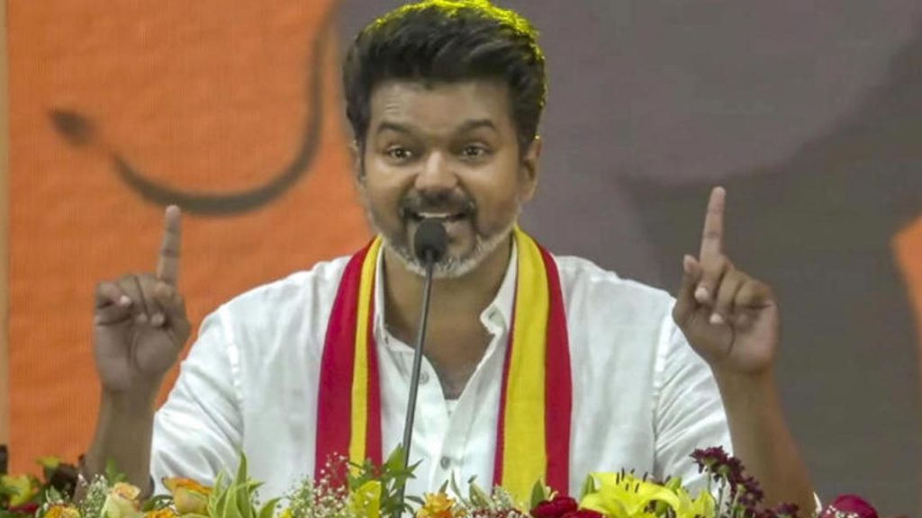 Tvk Chief Vijay Makes Sensational Remarks Claims Real Congress Is Supporting Him