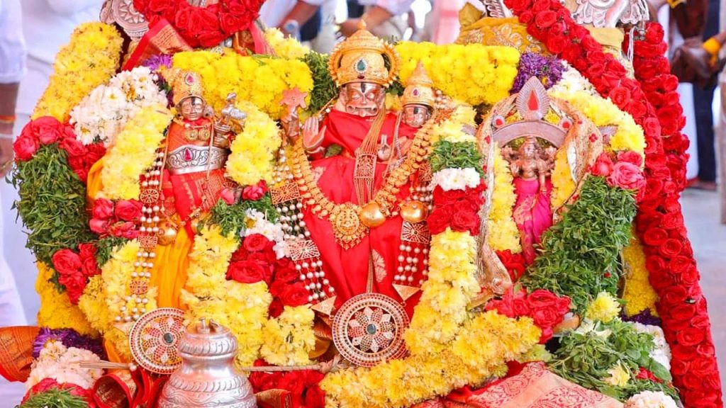 Maha Kumbhabhisheka Samprokshana Mahotsava At Yadadri