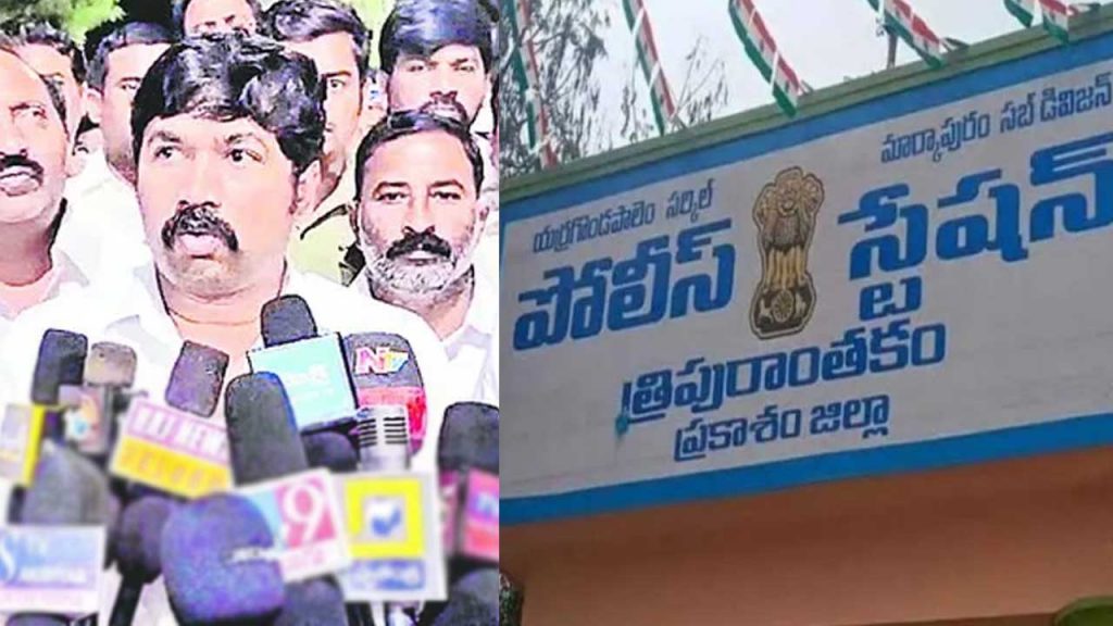 Tripurantakam Ycp Mpp Candidate Alla Anjaneya Reddy Arrested
