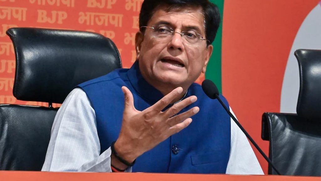 Piyush Goyal Us Visit Trade Talks Tariff H1b Tension