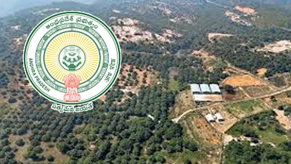 Officials Have Repossessed 1 35 Acres Of Government Land Encroached Upon By The Family Of Former Minister Peddireddy Ramachandra Reddy